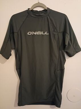 O'Neill Men's Short Sleeve Performance Fit- Dark Gray Shirt Sz XLT